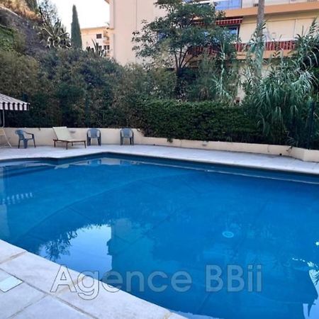 Grand Studio Nice Terrasse Et Piscine Apartment Exterior foto